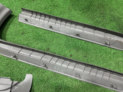 Накладки на пороги SUBARU FORESTER OEM 94060SA080ND 94060SA090ND 94061SA001ND 94061SA011ND SG5 2007 BLACK 32J