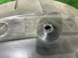 Подкрылок задний левый SUBARU OUTBACK OEM 59122AG010 BPE 2004 SILVER 39D, 3K3