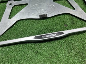 Номерные рамки SUBARU OUTBACK OEM 1234567 SILVER 39D, 3K3
