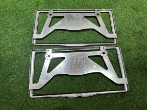 Номерные рамки SUBARU OUTBACK OEM 1234567 SILVER 39D, 3K3