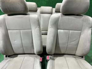 Комплект сидений SUBARU LEGACY LANCASTER OEM 64010AE700GE 64010AE710GE 64231AE360GE 64221AE130GE BHE BH9 BH5 2001 SILVER/GREY 1U2