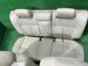 Комплект сидений SUBARU LEGACY LANCASTER OEM 64010AE700GE 64010AE710GE 64231AE360GE 64221AE130GE BHE BH9 BH5 2001 SILVER/GREY 1U2