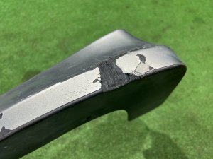 Брызговик передний левый SUBARU LEGACY LANCASTER OEM 1234567 BHE 2001 SILVER/GREY 1U2