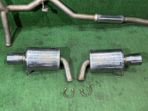 Бочки глушителя JASMA 001 SUBARU FORESTER OEM 44200SC010 44300SC130 44300SC120 SH5 2007 EJ205 MT5