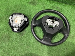 Руль MOMO SUBARU FORESTER OEM 34311FG030JC SH5 2007 GREY 61K