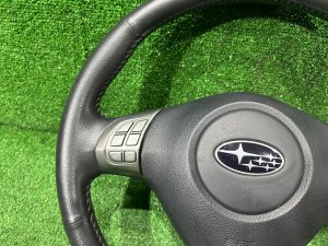 Руль MOMO SUBARU FORESTER OEM 34311FG030JC SH5 2007 GREY 61K