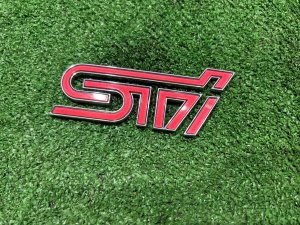 Эмблема STI 12345678 SUBARU FORESTER