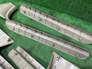 Накладки на пороги SUBARU LEGACY LANCASTER OEM 94060AE000GE 94060AE010GE 94061AE000GE 94061AE010GE BHE BH9 BH5 2002 SILVER/GREY 1U2