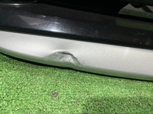 Бампер передний TOYOTA PRIUS OEM 52119-47350-B0 ZVW30 2012 SILVER 1F7