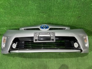Бампер передний TOYOTA PRIUS OEM 52119-47350-B0 ZVW30 2012 SILVER 1F7