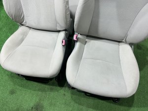 Комплект сидений TOYOTA PRIUS OEM 71071-47223-G5 71430-47600-G1 71440-47570-G1 71072-47202-G6 ZVW30 2012 SILVER 1F7