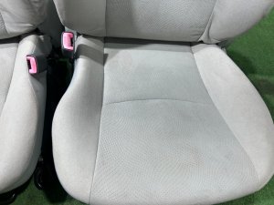 Комплект сидений TOYOTA PRIUS OEM 71071-47223-G5 71430-47600-G1 71440-47570-G1 71072-47202-G6 ZVW30 2012 SILVER 1F7