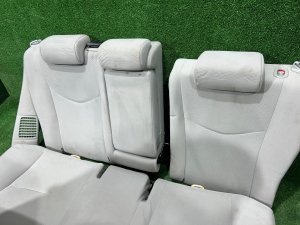 Комплект сидений TOYOTA PRIUS OEM 71071-47223-G5 71430-47600-G1 71440-47570-G1 71072-47202-G6 ZVW30 2012 SILVER 1F7