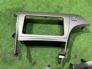 Рамка магнитофона комплект консоль кпп TOYOTA PRIUS OEM 5540447070 ZVW30 2012 SILVER 1F7