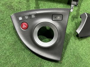 Рамка магнитофона комплект консоль кпп TOYOTA PRIUS OEM 5540447070 ZVW30 2012 SILVER 1F7