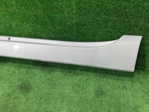 Порог левый TOYOTA PRIUS OEM 75860-47010-B0 ZVW30 2012 SILVER 1F7