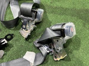 Ремни безопасности задние TOYOTA PRIUS OEM 73360-47112-B0 73360-47112-B0 ZVW30 2012 SILVER 1F7