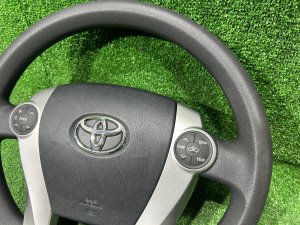 Руль TOYOTA PRIUS OEM 45100-47120-C0 ZVW30 2012 SILVER 1F7