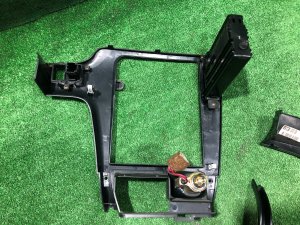 Рамка магнитофона комплект Черный SUBARU LEGACY OEM 66060AE280 66150AE190 66050AE060 BH5 2000 BLEU 95H