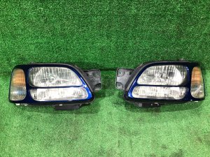 Фары Ксенон Реснички SUBARU LEGACY OEM 84001AE281 84001AE291 BH5 2000