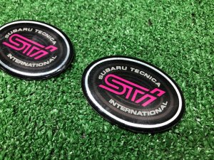 Эмблема sti SUBARU LEGACY OEM 12345678 BH5 2000 BLEU 95H