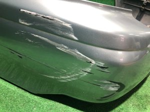 Бампер задний SUBARU LEGACY LANCASTER OEM 57703AE080MQ BHE BH9 2002 SILVER/GREY 1U2