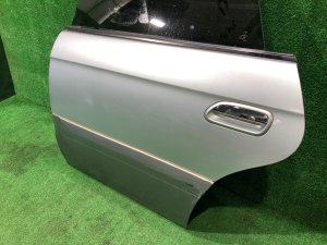 Дверь задняя левая SUBARU LEGACY LANCASTER OEM 60400AE430 BHE BH9 2002 SILVER/GREY 1U2