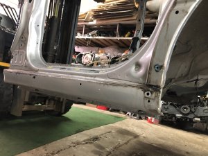Крыло заднее левое SUBARU LEGACY LANCASTER OEM 51410AE170 BHE BH9 2002 SILVER/GREY 1U2