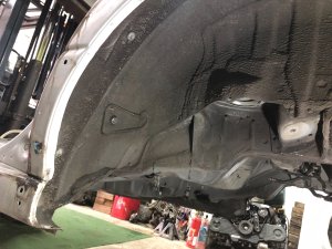 Крыло заднее левое SUBARU LEGACY LANCASTER OEM 51410AE170 BHE BH9 2002 SILVER/GREY 1U2