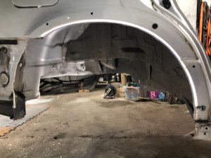 Крыло заднее правое SUBARU LEGACY LANCASTER OEM 51472AE220 BHE BH9 2002 SILVER/GREY 1U2