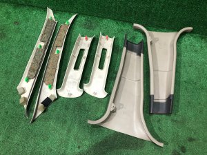 Обшивка стоек SUBARU LEGACY LANCASTER OEM 94010AE020GF 94010AE030GF 94012AE020GF 94022AE020AD 94022AE030AD BHE BH9 BH5 2002 SILVER/GREY 1U2