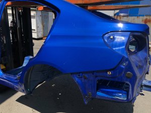 Задняя часть Rear Cut SUBARU WRX STI OEM 52401VA0119P 52129VA0009P 51439VA0029P 51439VA0129P VAB VAG VA 2015 Blue Pearl K7X