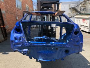 Задняя часть Rear Cut SUBARU WRX STI OEM 52401VA0119P 52129VA0009P 51439VA0029P 51439VA0129P VAB VAG VA 2015 Blue Pearl K7X