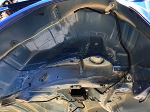 Задняя часть Rear Cut SUBARU WRX STI OEM 52401VA0119P 52129VA0009P 51439VA0029P 51439VA0129P VAB VAG VA 2015 Blue Pearl K7X