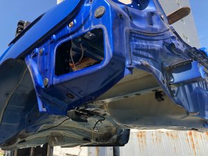 Задняя часть Rear Cut SUBARU WRX STI OEM 52401VA0119P 52129VA0009P 51439VA0029P 51439VA0129P VAB VAG VA 2015 Blue Pearl K7X