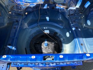 Задняя часть Rear Cut SUBARU WRX STI OEM 52401VA0119P 52129VA0009P 51439VA0029P 51439VA0129P VAB VAG VA 2015 Blue Pearl K7X