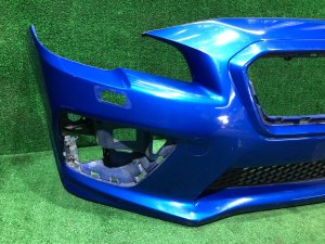 Бампер передний SUBARU WRX STI OEM 57702VA000E4, 57702VA020 VAB VAG VA 2015 Blue Pearl K7X