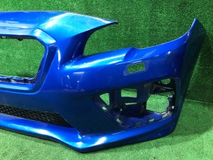 Бампер передний SUBARU WRX STI OEM 57702VA000E4, 57702VA020 VAB VAG VA 2015 Blue Pearl K7X