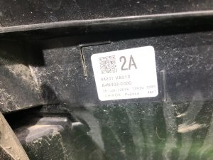 Стоп левый SUBARU WRX STI OEM 84912VA010 VAB VAG VA 2015