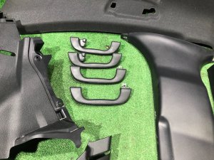 Обшивка потолка Черная SUBARU WRX STI OEM 92011VA180JC 92011VA190JC VAB VAG VA 2015 Blue Pearl K7X