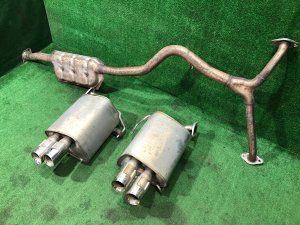 Бочки глушителя + средняя часть SUBARU WRX STI OEM 44200VA000 44300VA010 44300VA000 VAB VAG VA 2015 EJ20Y MT6