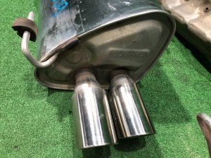 Бочки глушителя + средняя часть SUBARU WRX STI OEM 44200VA000 44300VA010 44300VA000 VAB VAG VA 2015 EJ20Y MT6