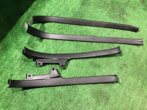 Накладки на пороги SUBARU OUTBACK OEM 94060AG260, 94060AG270, 94061AG160, 94061AG170 BPE 2008 Silver Metallic C6Z