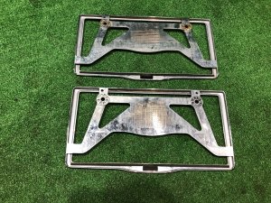 Номерные рамки SUBARU OUTBACK OEM 12345678 BPE 2008 Silver Metallic C6Z