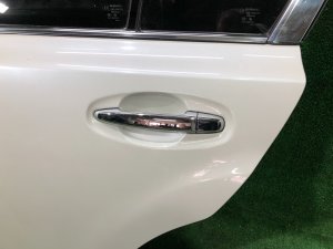 Дверь задняя левая SUBARU LEGACY OEM 60409AJ0349P BMG BM9 BM 2013 White Pearl 37J