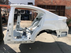 Крыло заднее левое SUBARU LEGACY OEM 51439AJ0509P BMG BM9 BM 2013 White Pearl 37J