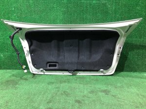 Крышка багажника со спойлером SUBARU LEGACY OEM 57509AJ0129P BMG BM9 BM 2013 White Pearl 37J