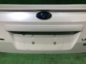 Крышка багажника со спойлером SUBARU LEGACY OEM 57509AJ0129P BMG BM9 BM 2013 White Pearl 37J