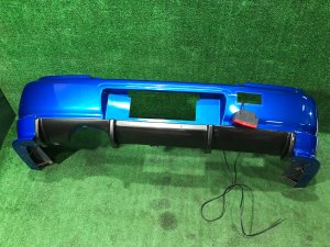 Бампер задний с клыками SUBARU IMPREZA OEM 57703FE050PG GDA, GDB, GD 2002 Blue 02C