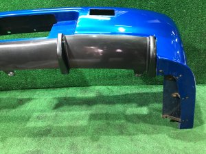 Бампер задний с клыками SUBARU IMPREZA OEM 57703FE050PG GDA, GDB, GD 2002 Blue 02C